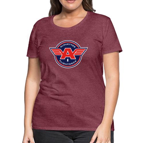 Alouettes Flightdeck Podcast primary logo - Women's Premium T-Shirt
