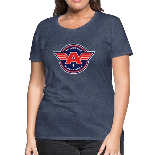 Alouettes Flightdeck Podcast primary logo - Women's Premium T-Shirt