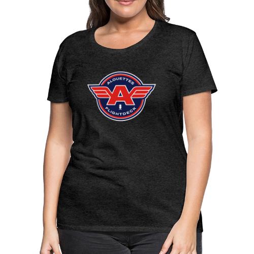 Alouettes Flightdeck Podcast primary logo - Women's Premium T-Shirt