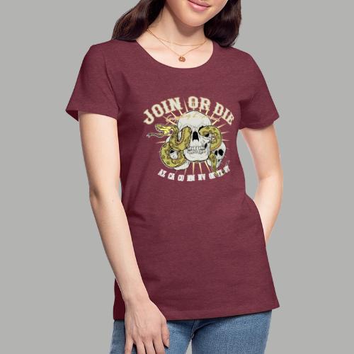 Grappling X Join or Die - Women's Premium T-Shirt