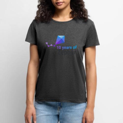 Zephyr 10th Anniversary Stacked Color - Women's Premium T-Shirt