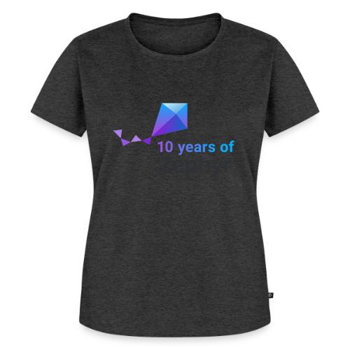 Zephyr 10th Anniversary Stacked Color - Women's Premium T-Shirt
