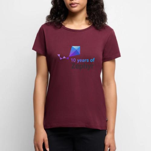 Zephyr 10th Anniversary Stacked Color - Women's Premium T-Shirt