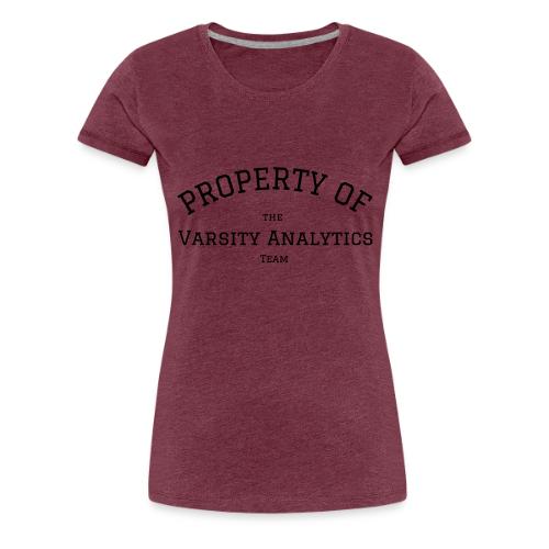 Varsity Analytics (Light) - Women's Premium T-Shirt