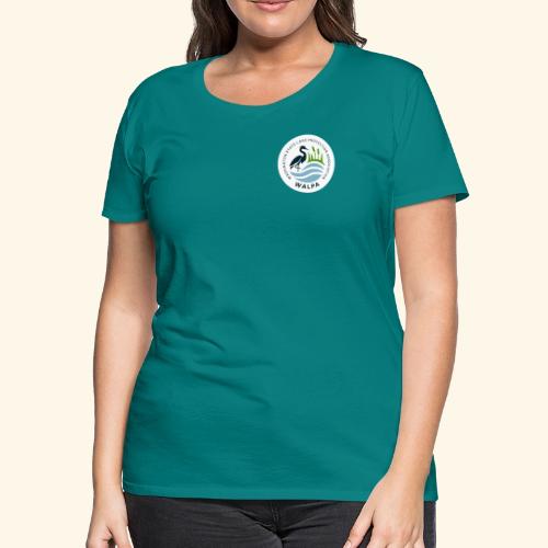 Circular Logo With Text - Women's Premium T-Shirt