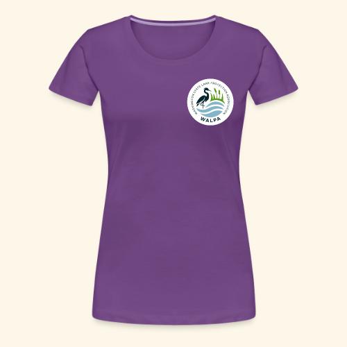 Circular Logo With Text - Women's Premium T-Shirt