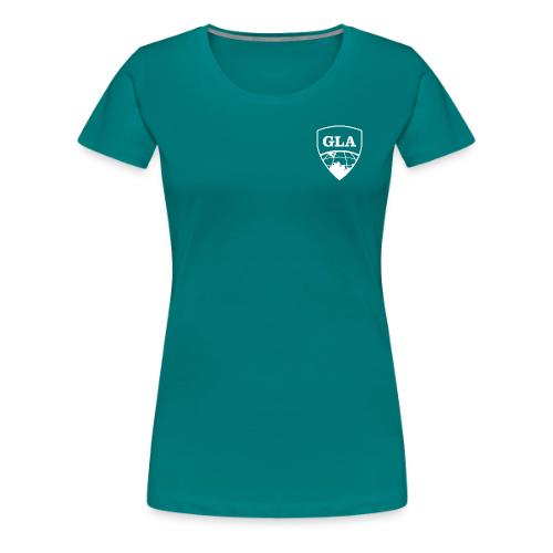 White Shield Logo - Women's Premium T-Shirt