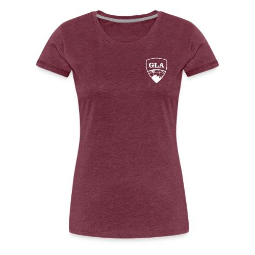 White Shield Logo - Women's Premium T-Shirt