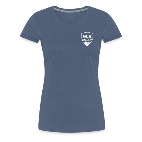 White Shield Logo - Women's Premium T-Shirt