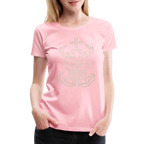CHRISTmas Stag Light - Women's Premium T-Shirt