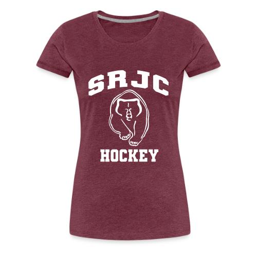 SRJC Hockey Classic White 2.0 - Women's Premium T-Shirt