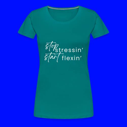 not gym therapy 1 - Women's Premium T-Shirt