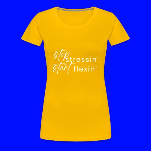 not gym therapy 1 - Women's Premium T-Shirt