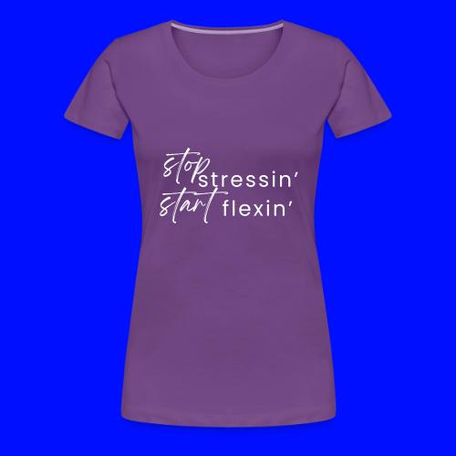 not gym therapy 1 - Women's Premium T-Shirt