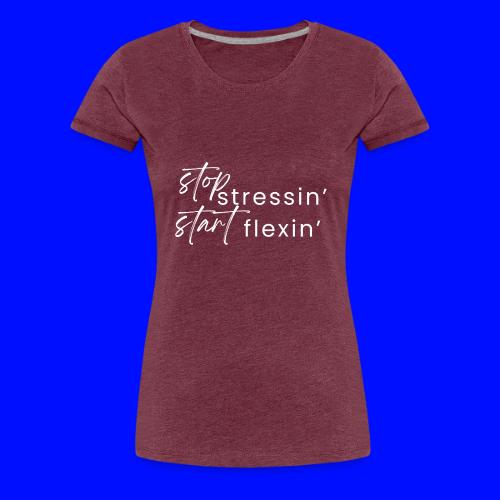 not gym therapy 1 - Women's Premium T-Shirt