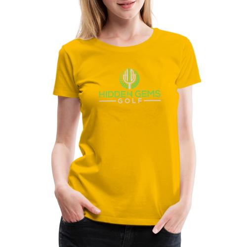 Hidden Gems Golf - Women's Premium T-Shirt