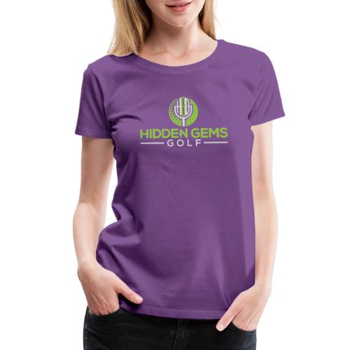Hidden Gems Golf - Women's Premium T-Shirt