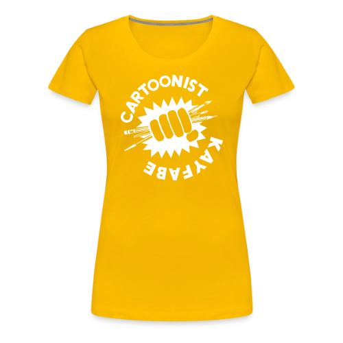 Kirby Fist Cartoonist Kayfabe - Women's Premium T-Shirt
