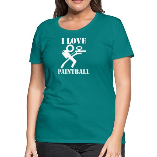 I Love Paintball 2019 - Women's Premium T-Shirt