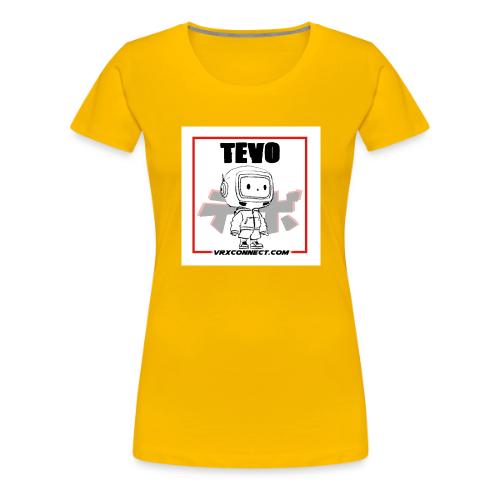 VRX Friends TEVO white square - Women's Premium T-Shirt