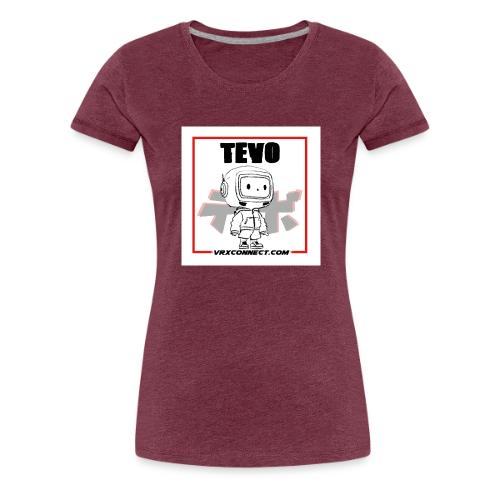 VRX Friends TEVO white square - Women's Premium T-Shirt