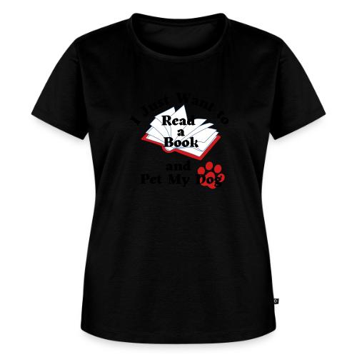 Book Dog - Women's Premium T-Shirt