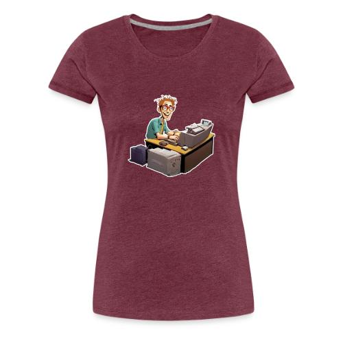 Hard At Work - Women's Premium T-Shirt