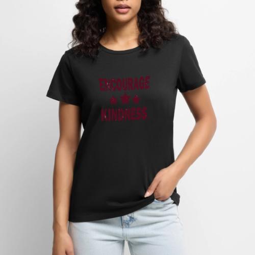 Encourage Kindness w Stars - Women's Premium T-Shirt