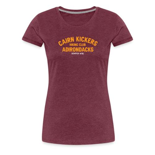 Semper Wild Cairn Kickers Hiking Club Dark - Women's Premium T-Shirt