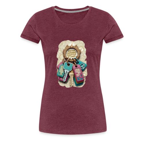 Minivan Commander T Shirt, Chauffeur of Chaos Mug - Women's Premium T-Shirt