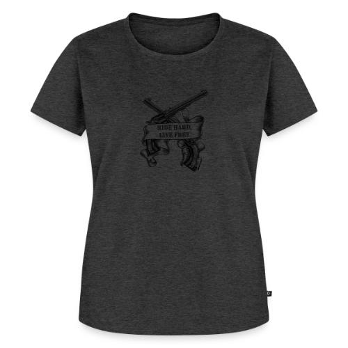 Ride Hard Live Free - Women's Premium T-Shirt