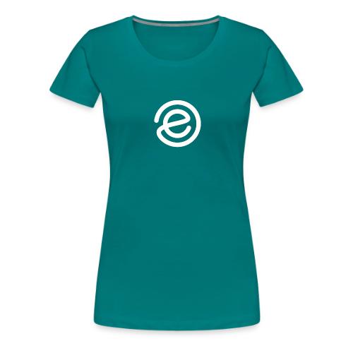 Epifluence E white - Women's Premium T-Shirt