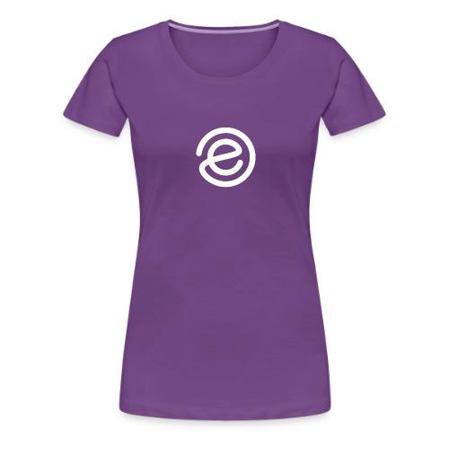 Epifluence E white - Women's Premium T-Shirt