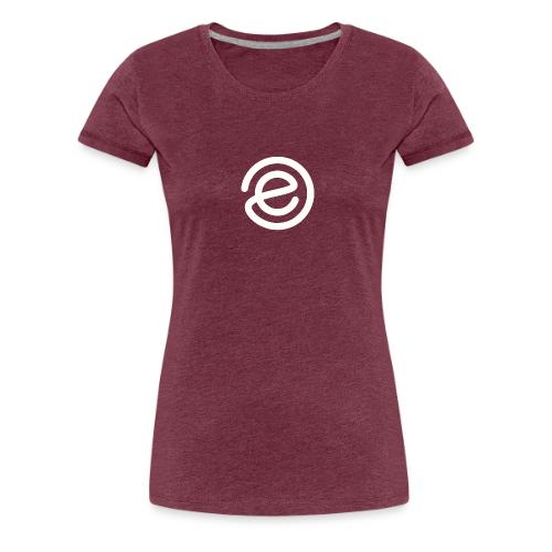 Epifluence E white - Women's Premium T-Shirt