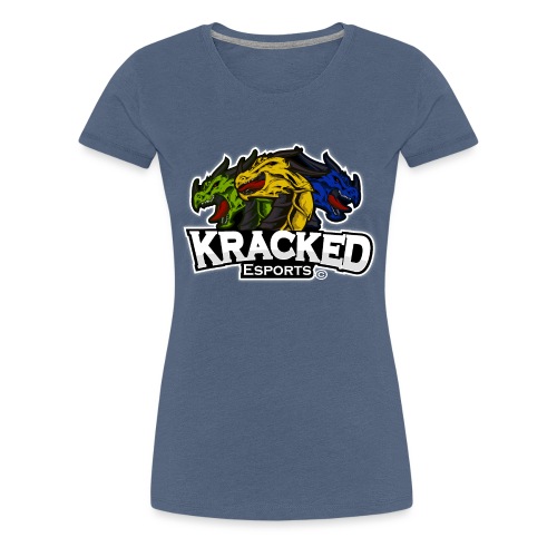 Kracked Esports Official Logo - Women's Premium T-Shirt