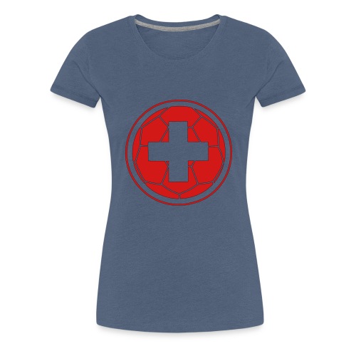 soccer ball suisse - Women's Premium T-Shirt