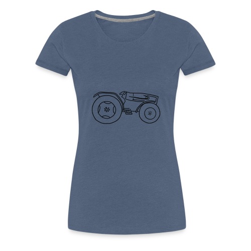 convertible tractor - Women's Premium T-Shirt