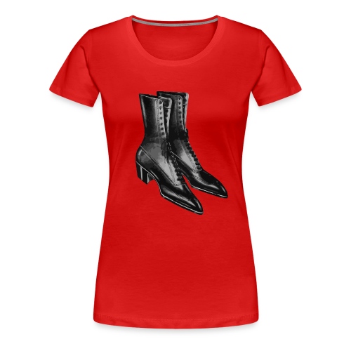 Zapatos Negros - Women's Premium T-Shirt