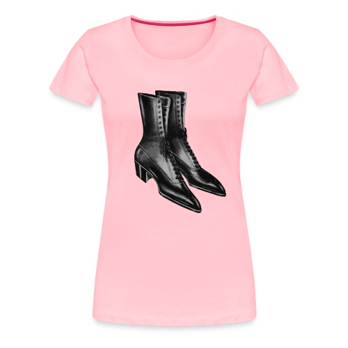 Zapatos Negros - Women's Premium T-Shirt
