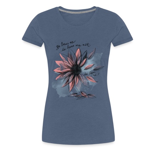 Flower Love - Women's Premium T-Shirt