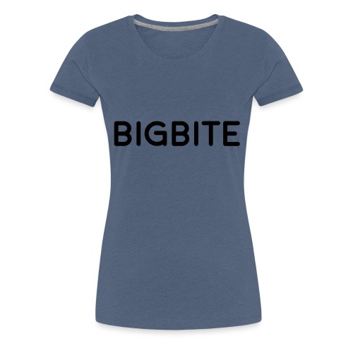BIGBITE logo red (USE) - Women's Premium T-Shirt