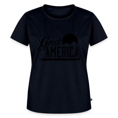 Great America Logo Black 01 - Women's Premium T-Shirt