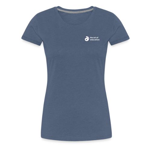 AOE White - Women's Premium T-Shirt