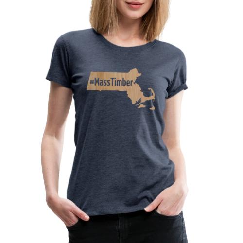 MassTimber (transparent) - Women's Premium T-Shirt