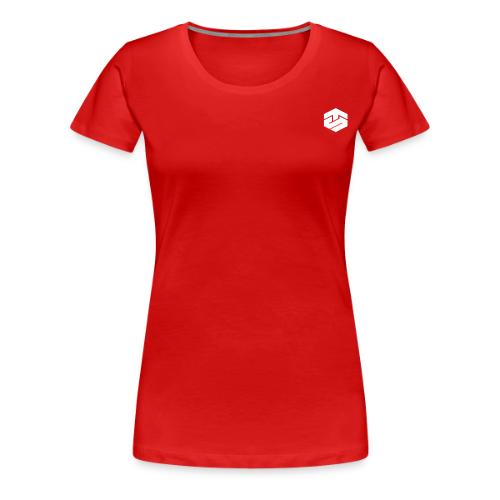 White Logo Collection - Women's Premium T-Shirt