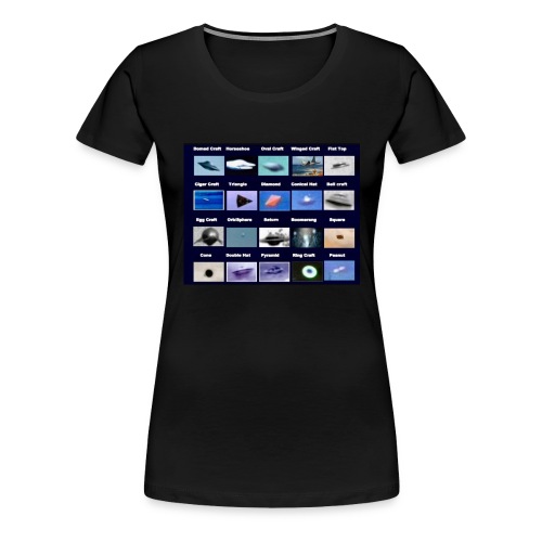 All the UFOs - Women's Premium T-Shirt