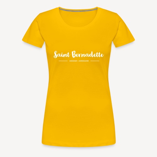 Saint Bernadette - Women's Premium T-Shirt