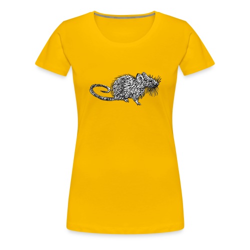 Quiet as a Mouse - Women's Premium T-Shirt