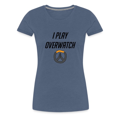 iplayoverwatch png - Women's Premium T-Shirt