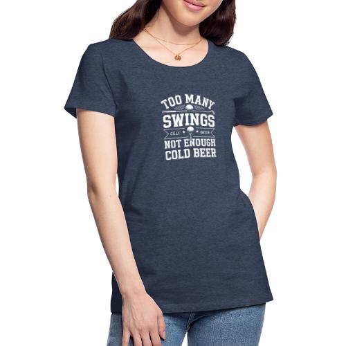 Funny Golf Unisex T-Shirt | Premium Cotton | 2025 - Women's Premium T-Shirt